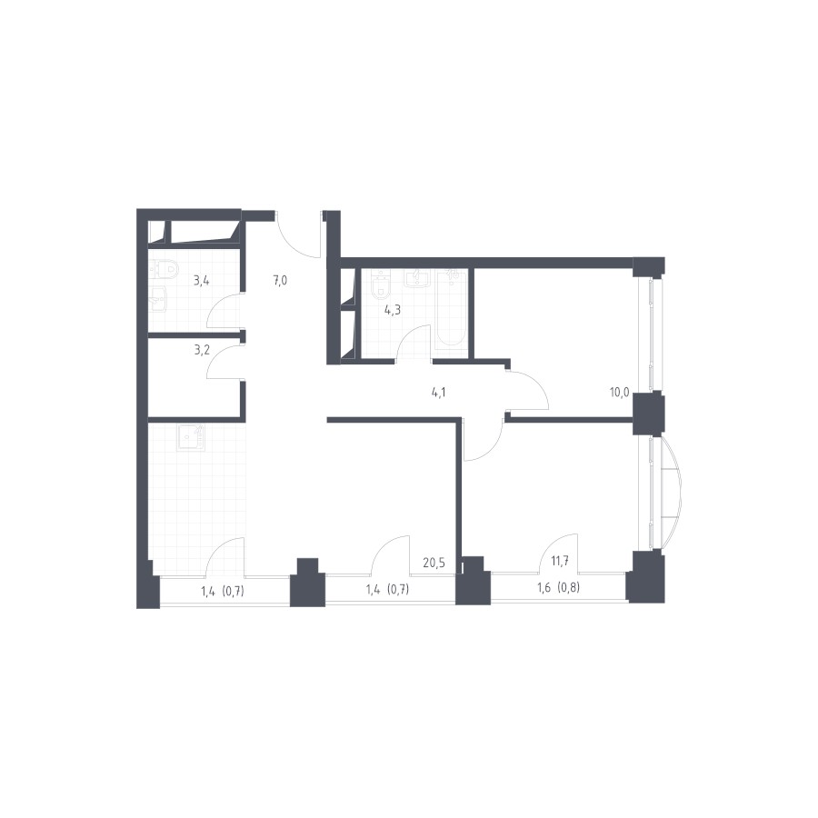 Вид из окна