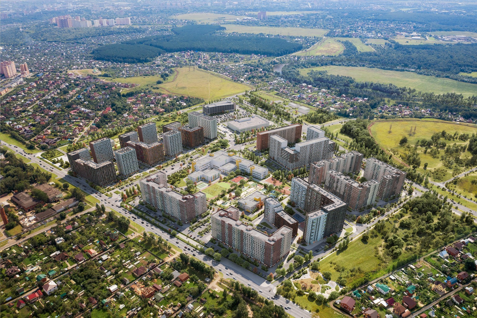 Генеральный план ЖК Алхимово