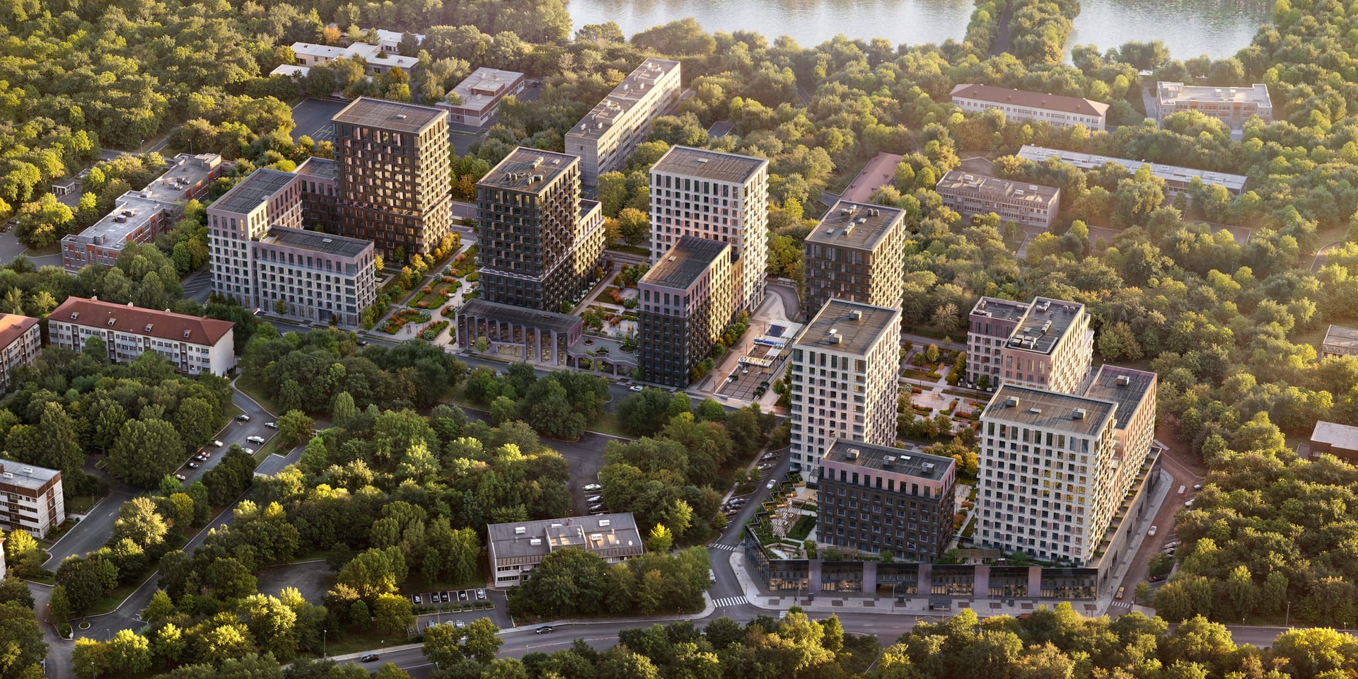 Генеральный план ЖК Верейская 41