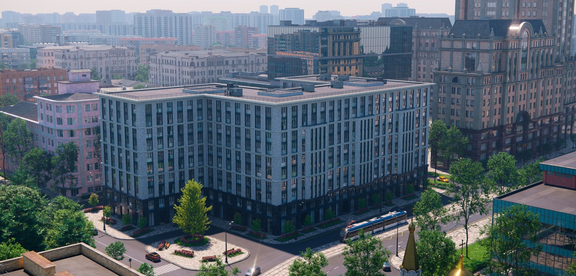 Генеральный план ЖК Стремянный 2