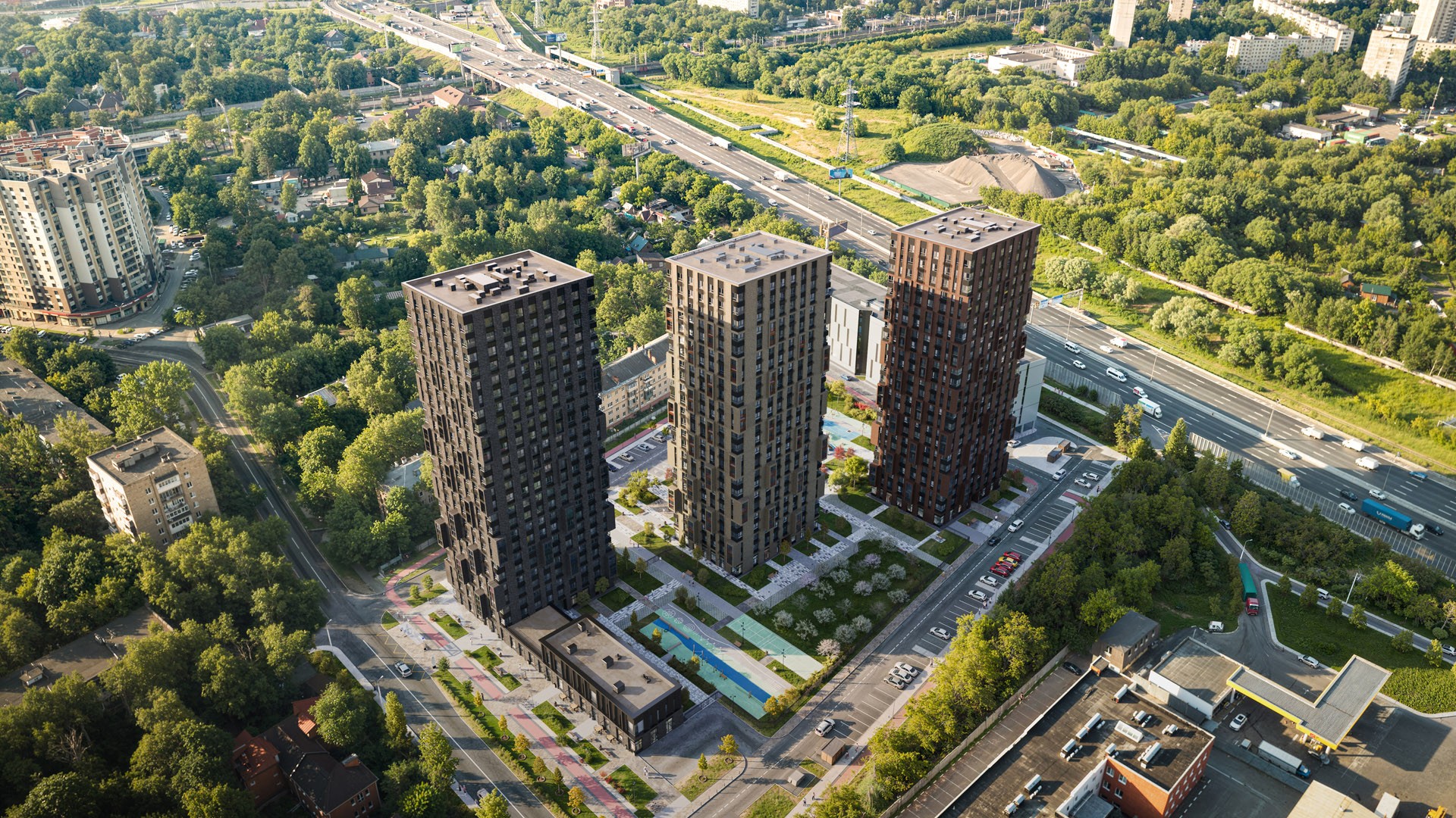 Генеральный план ЖК Долина Яузы