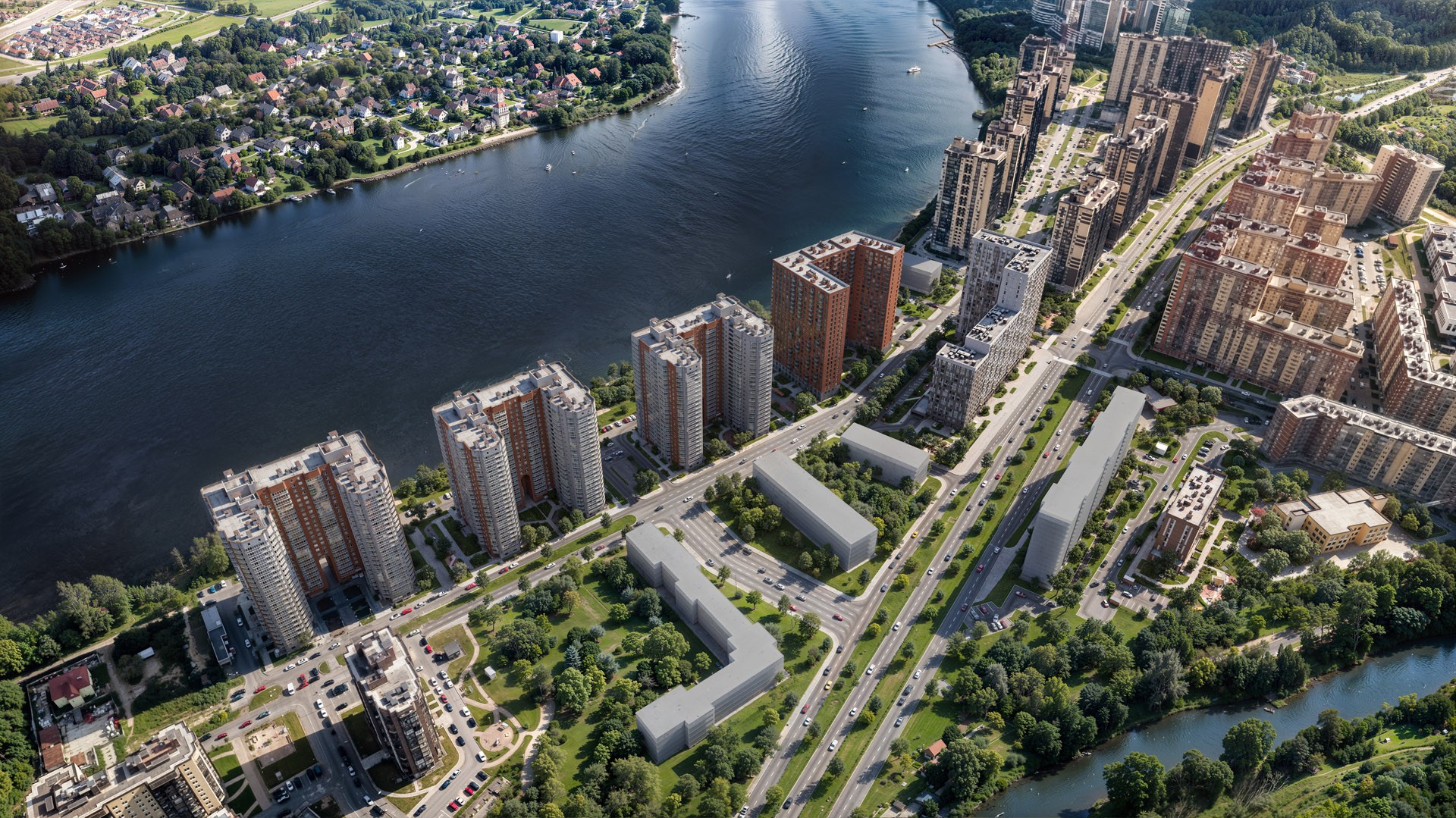 Генеральный план ЖК Живи! В Рыбацком