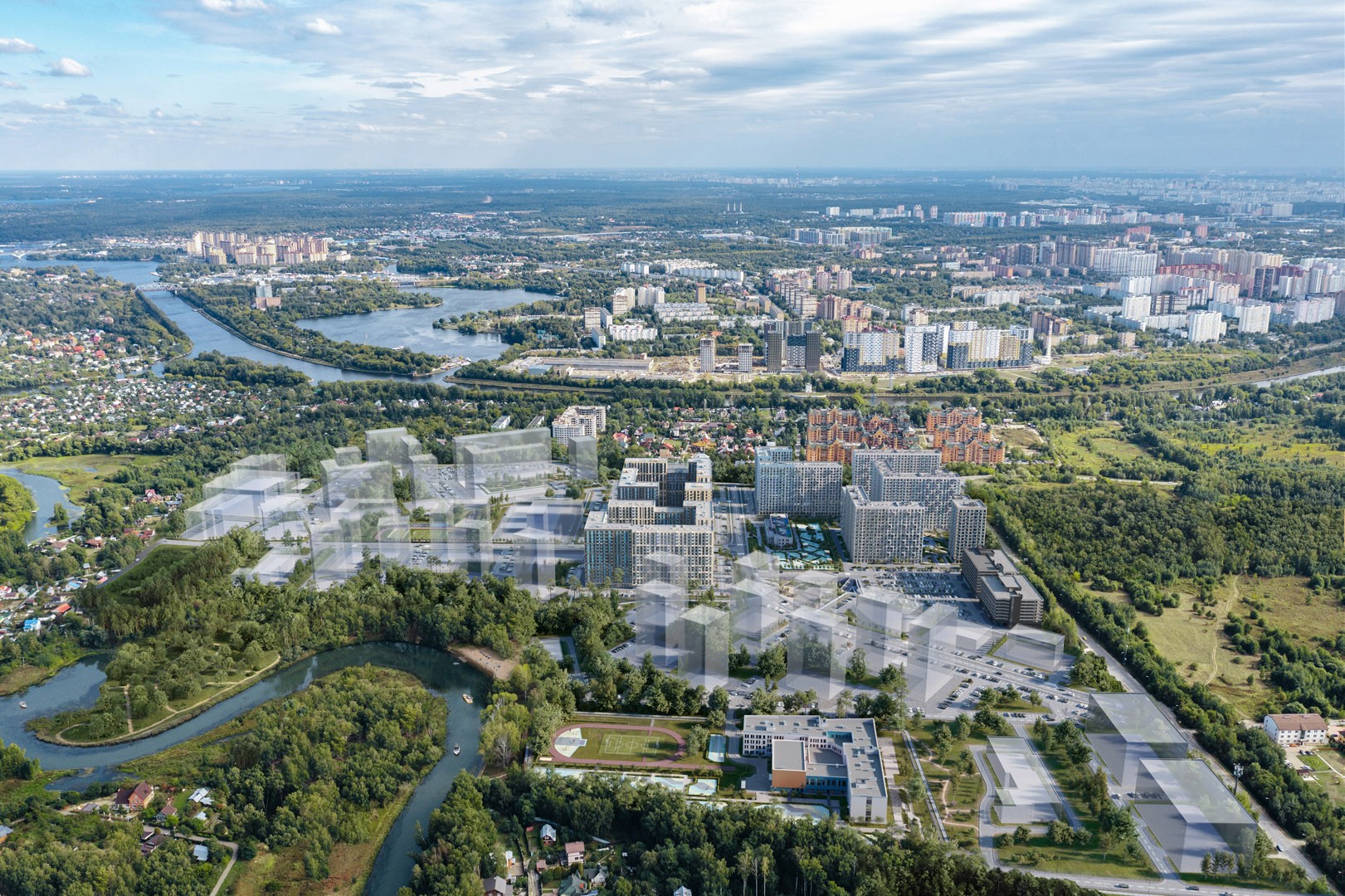 Генеральный план ЖК Квартал Ивакино