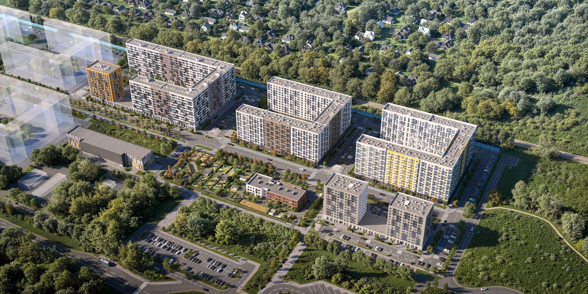 Генеральный план ЖК Квартал Торики