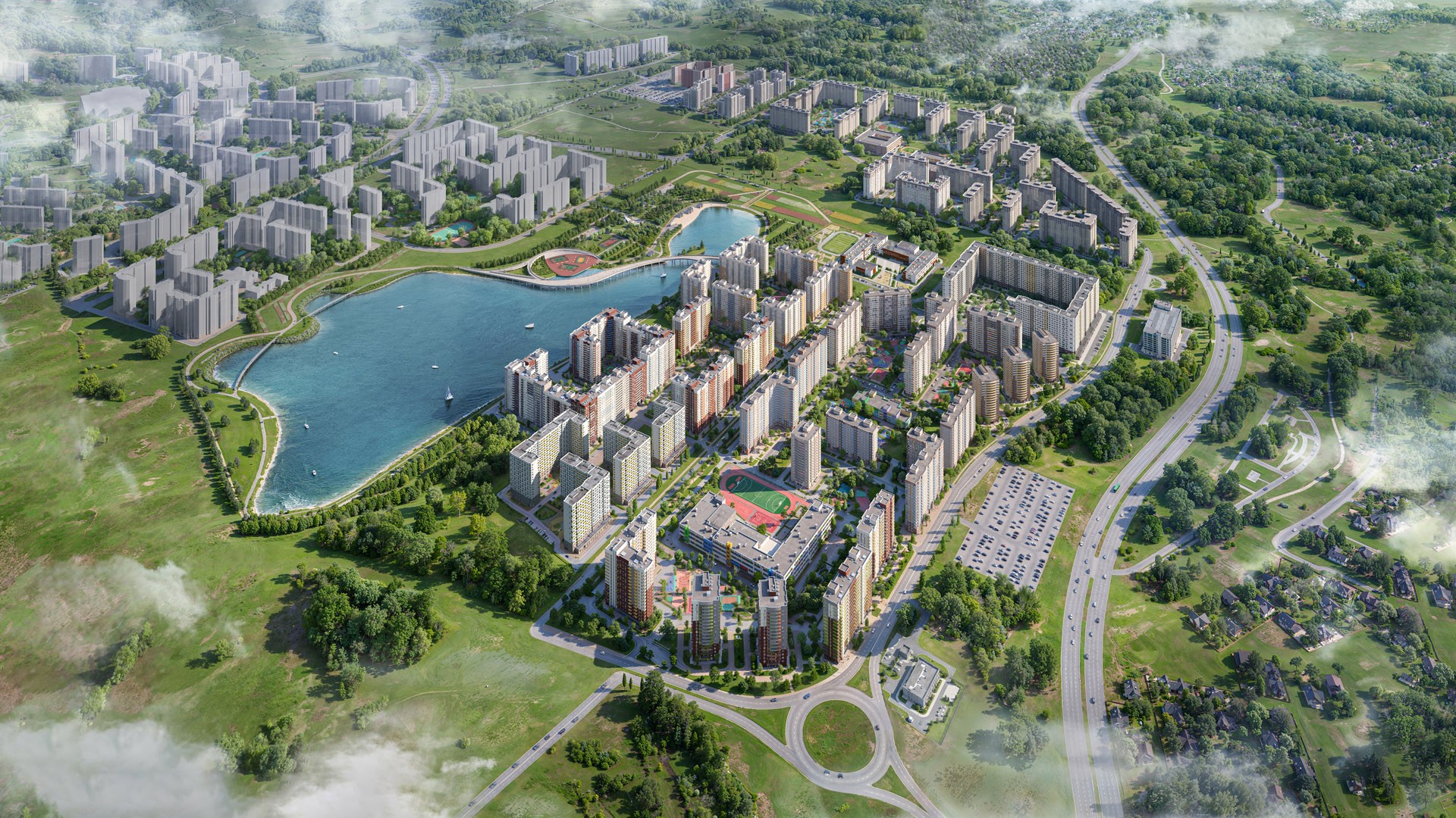 Генеральный план ЖК Люберцы