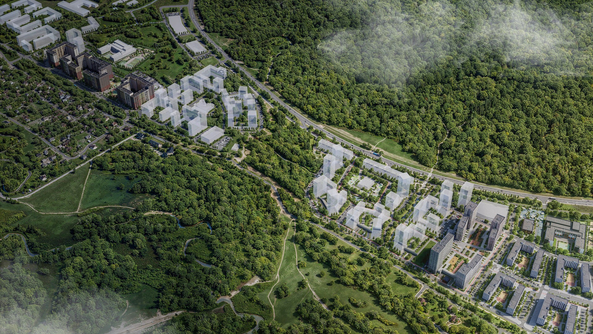 Генеральный план ЖК Цветочные Поляны