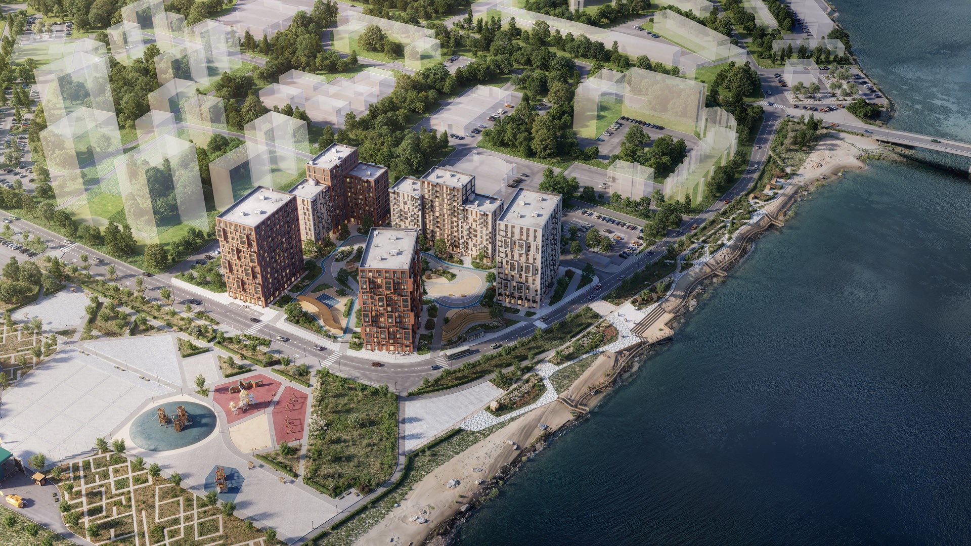 Генеральный план ЖК Кольские Огни