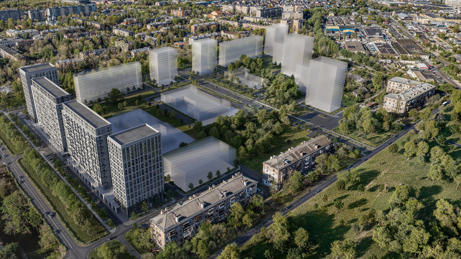 Генеральный план ЖК Весна в Заречье