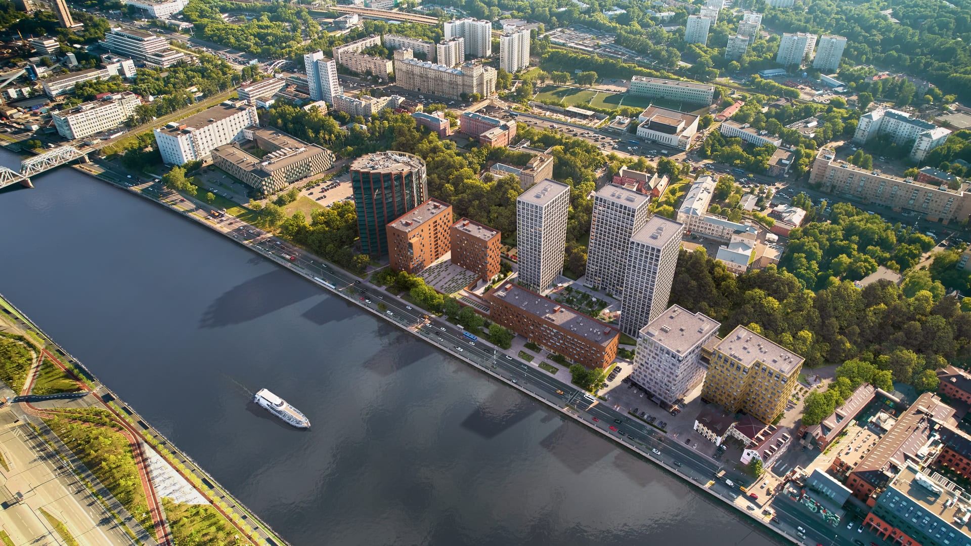 Генеральный план ЖК Новоданиловская 8