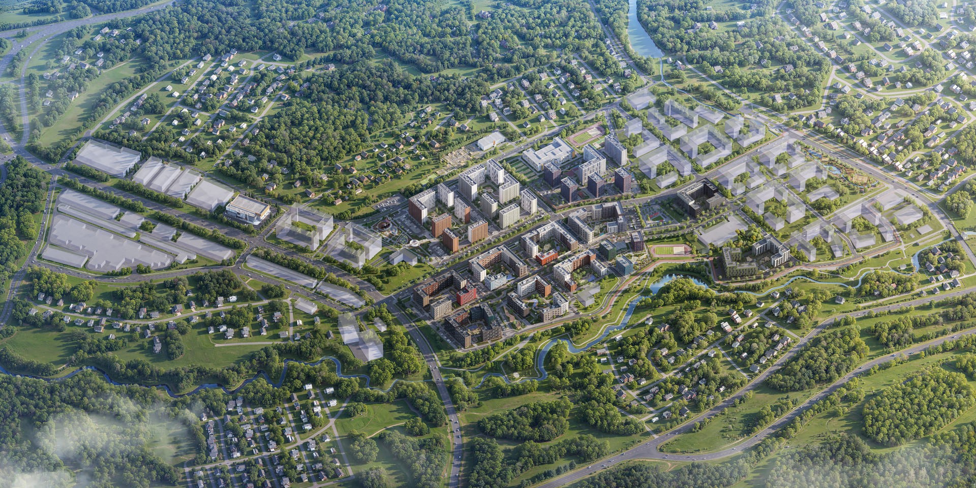 Генеральный план ЖК Новое Внуково