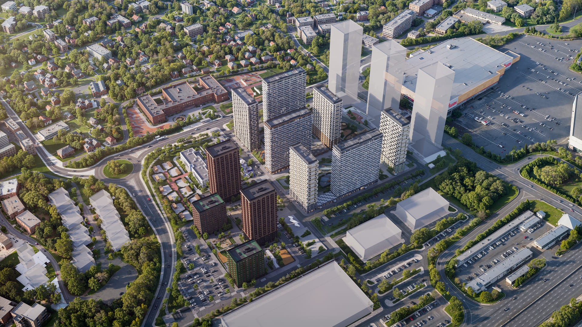 Генеральный план ЖК Квартал Строгино