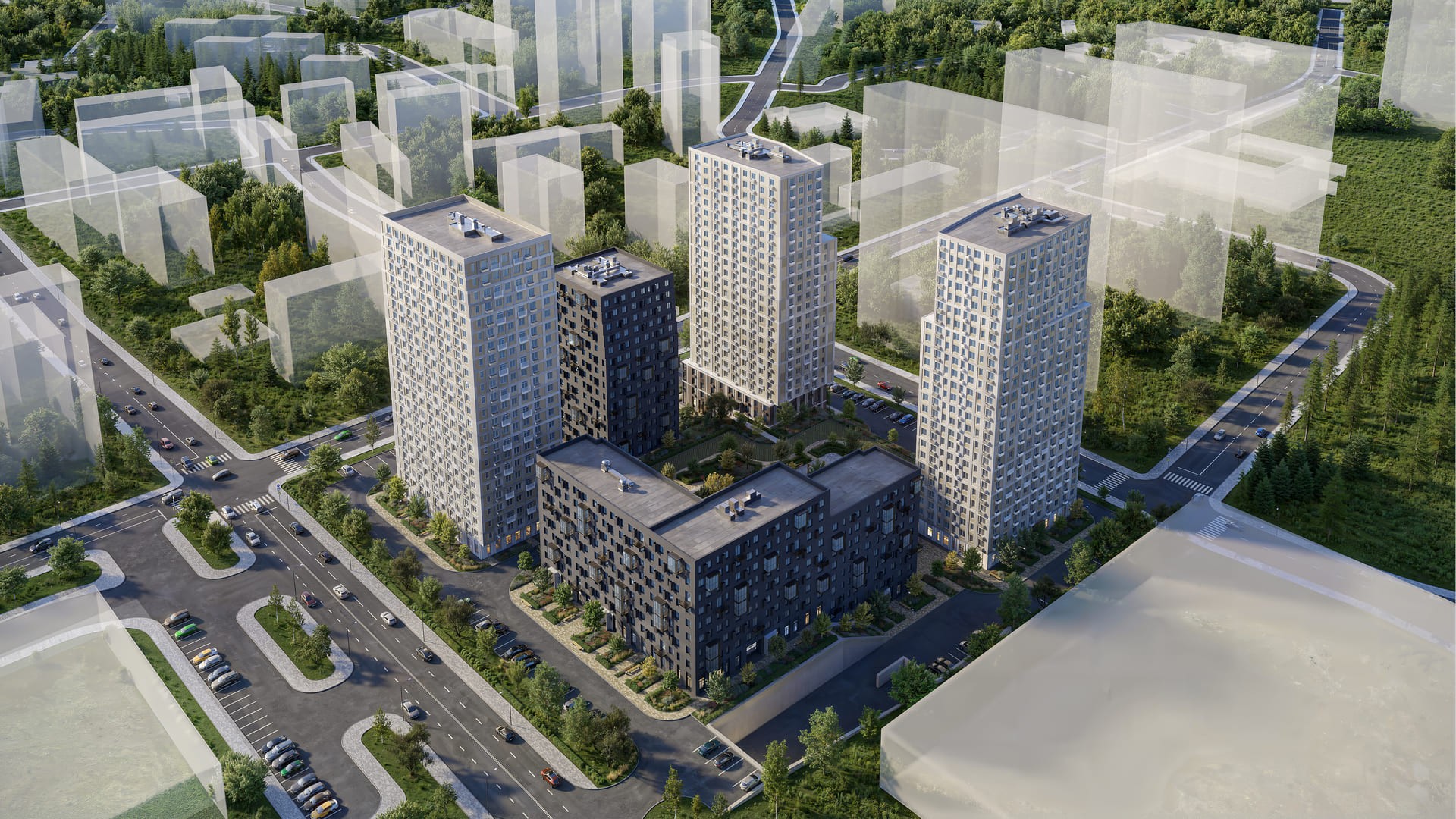 Генеральный план ЖК Урбан Тау