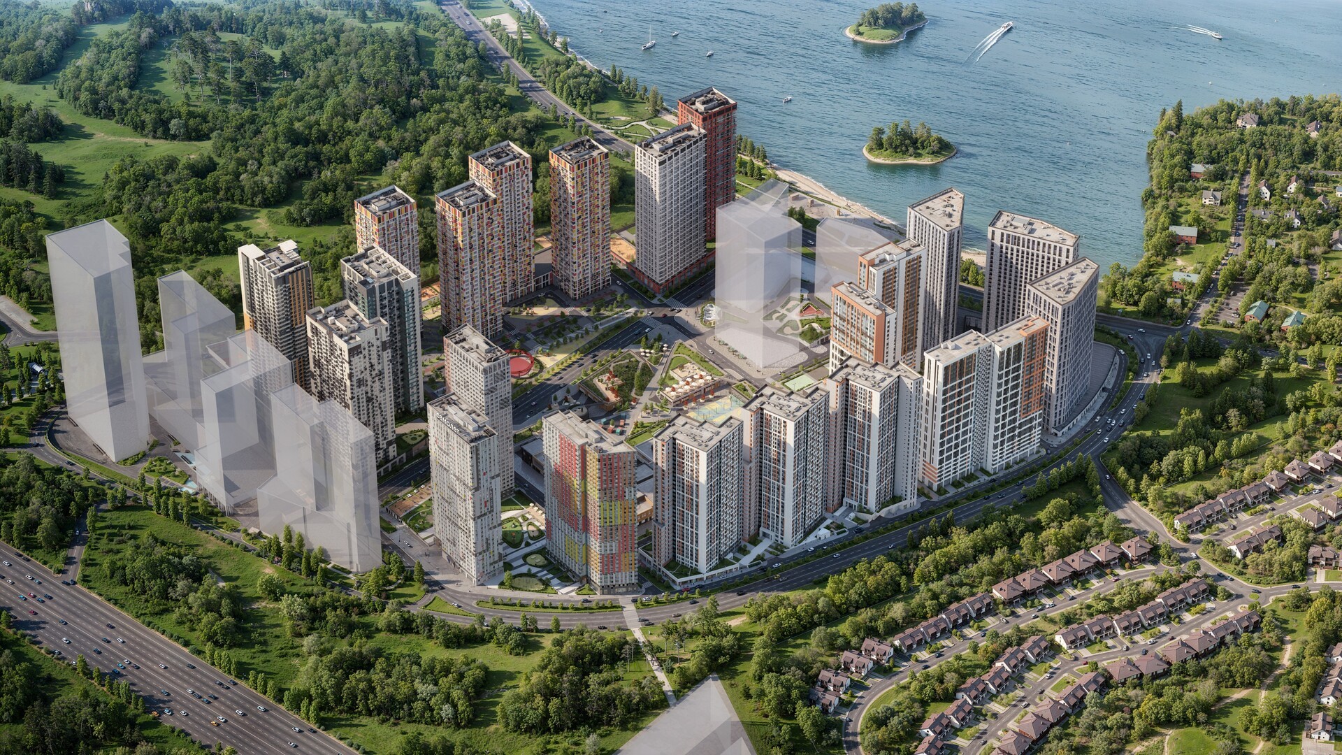 Генеральный план ЖК Скай Спутник