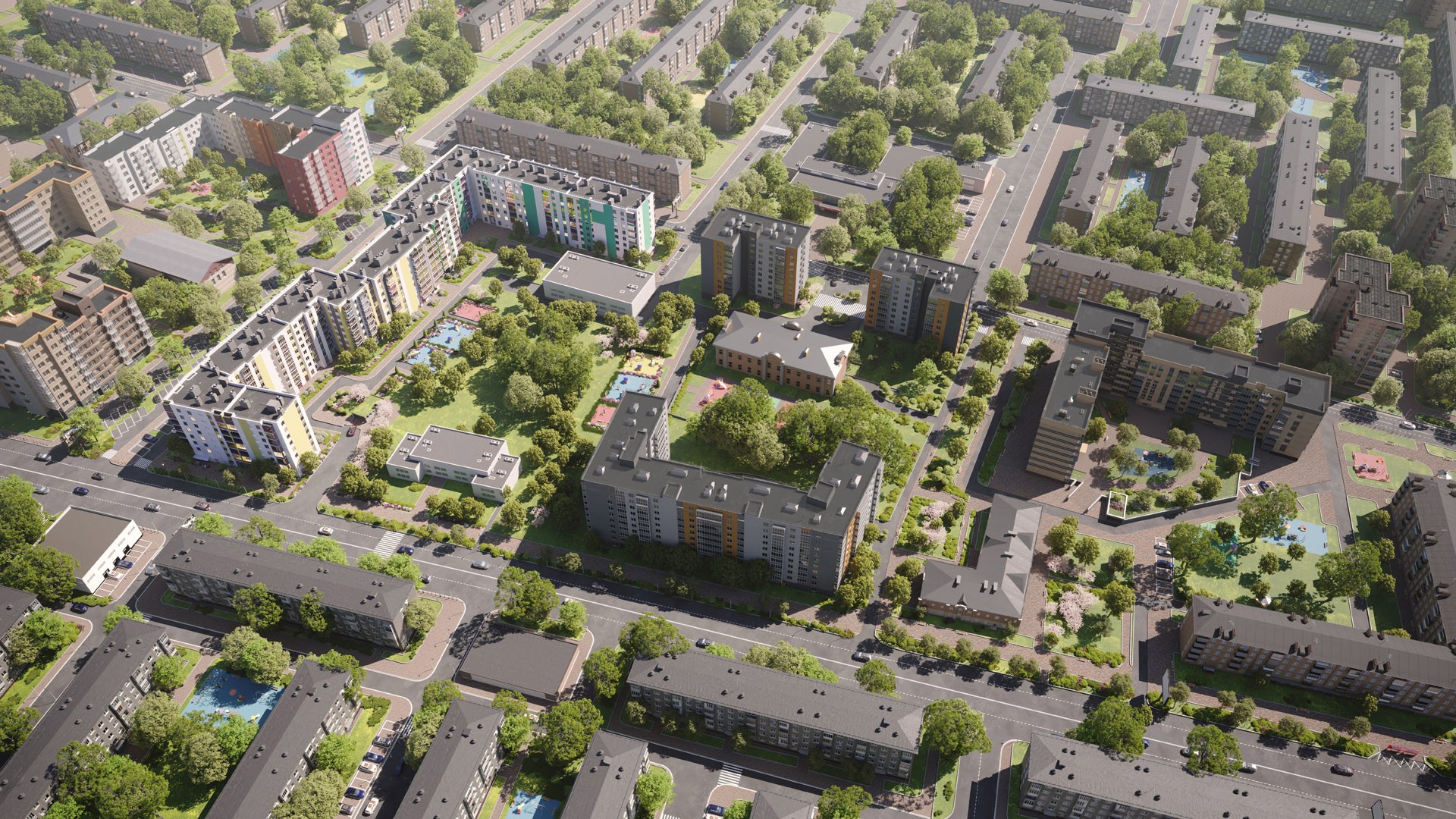 Генеральный план ЖК Астрид