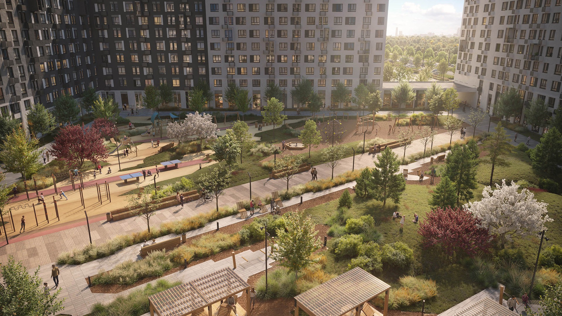 Фото 15 ЖК Мытищи Парк