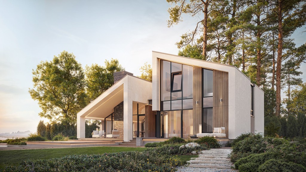 Фасад дома 1